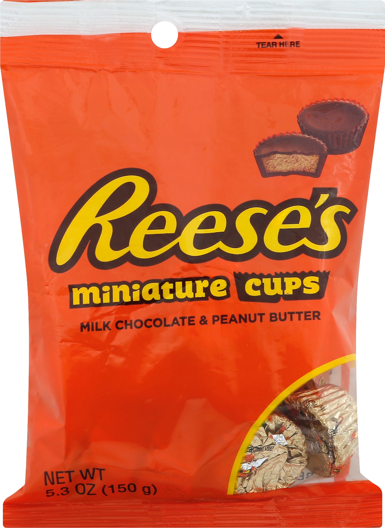 Reese's Miniature Milk Chocolate & Peanut Butter Cups 5.3 oz