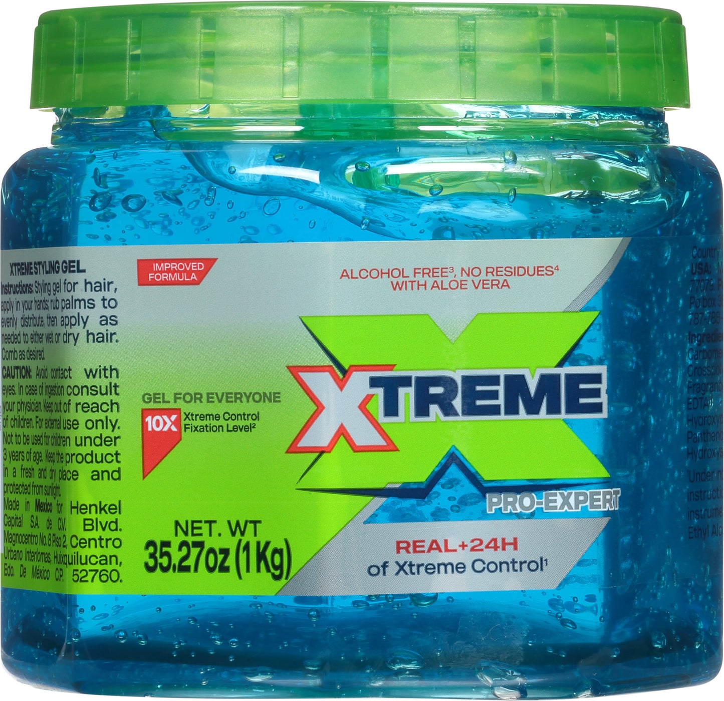 Xtreme Pro-Expert Styling Gel 35.27 oz Jar