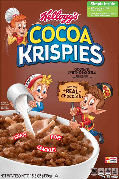 Cocoa Krispies Chocolatey Cereal 15.5 oz
