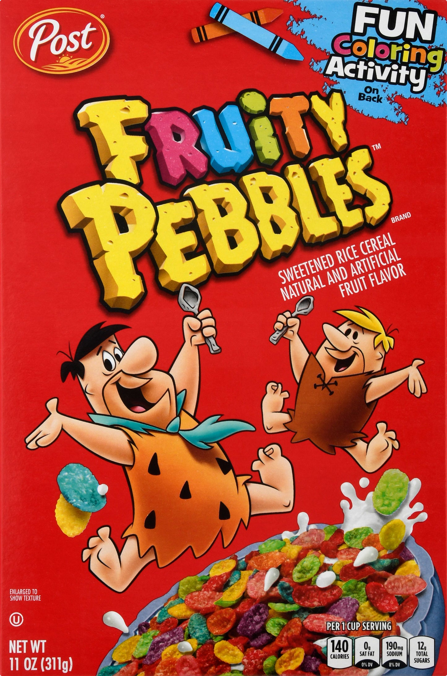 Fruity Pebbles Sweetened Rice Cereal 11 oz