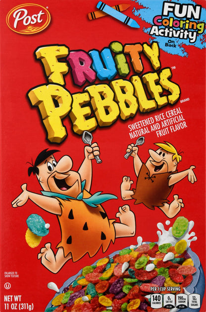 Fruity Pebbles Sweetened Rice Cereal 11 oz