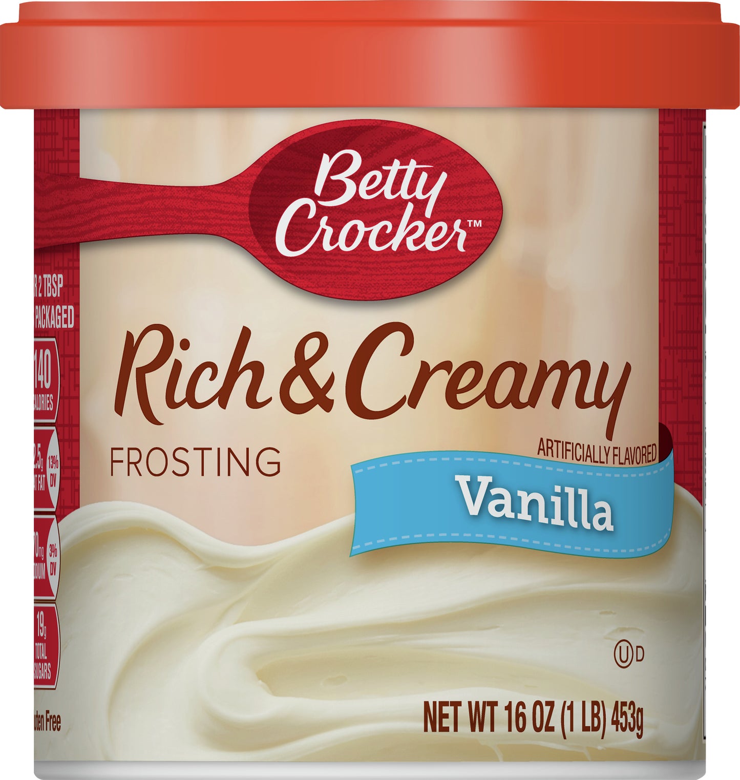 Betty Crocker Rich & Creamy Vanilla Frosting 16 oz