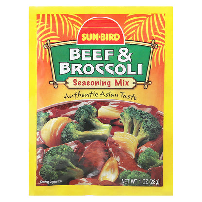 Sun-Bird Beef & Broccoli Seasoning Mix 1 oz