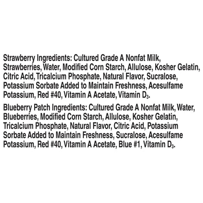 Yoplait Light Fat Free Strawberry/Blueberry Patch Yogurt 8 ea