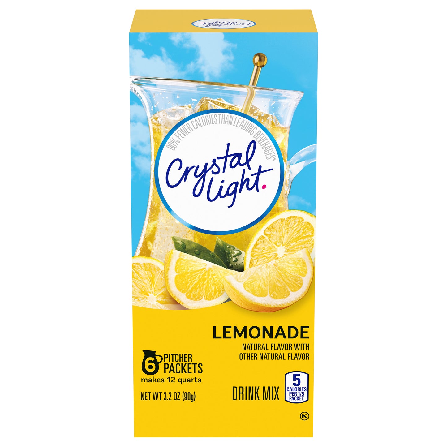 Crystal Light Lemonade Drink Mix 6 ct Packets