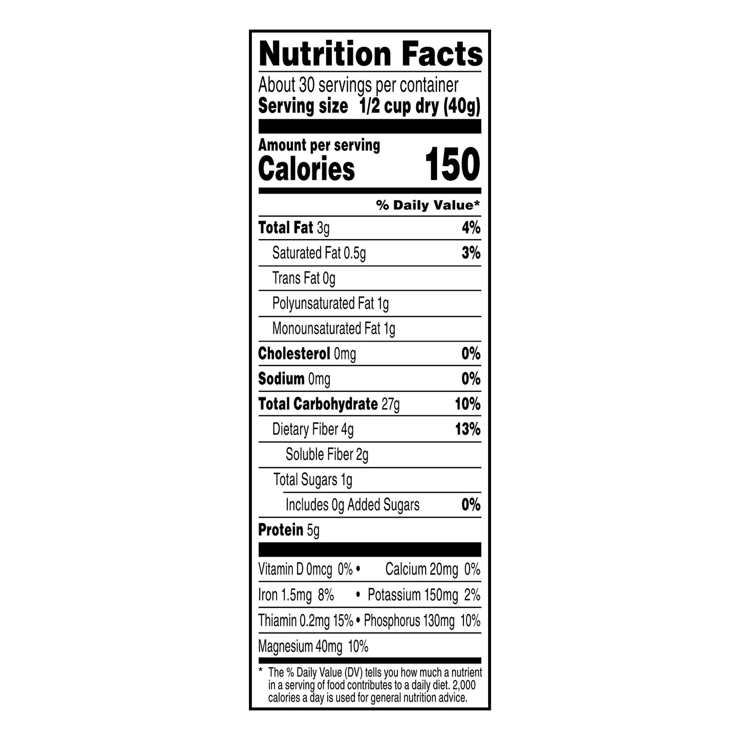 Quaker Oats Old Fashioned 100% Whole Grain Oats 42 oz