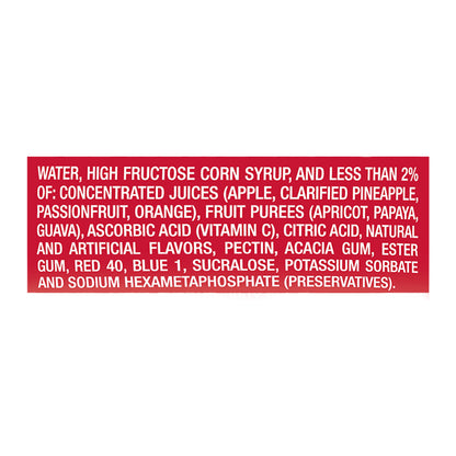 Hawaiian Punch Fruit Juicy Red Juice Drink 6 - 10 fl oz Bottles