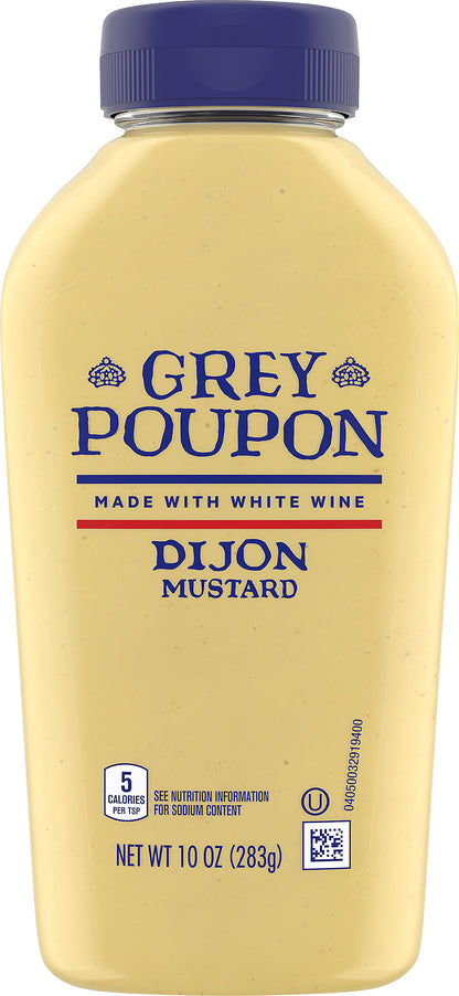 Grey Poupon Dijon Mustard, 10.0 oz Squeeze Bottle