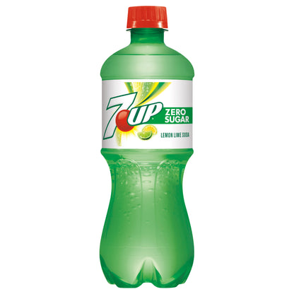 7-UP Zero Sugar Lemon Lime Soda 20 oz