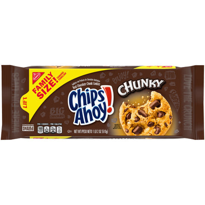 Nabisco Chips Ahoy! Chunky Chocolate Chunk Cookies 1.13 lb. Pack