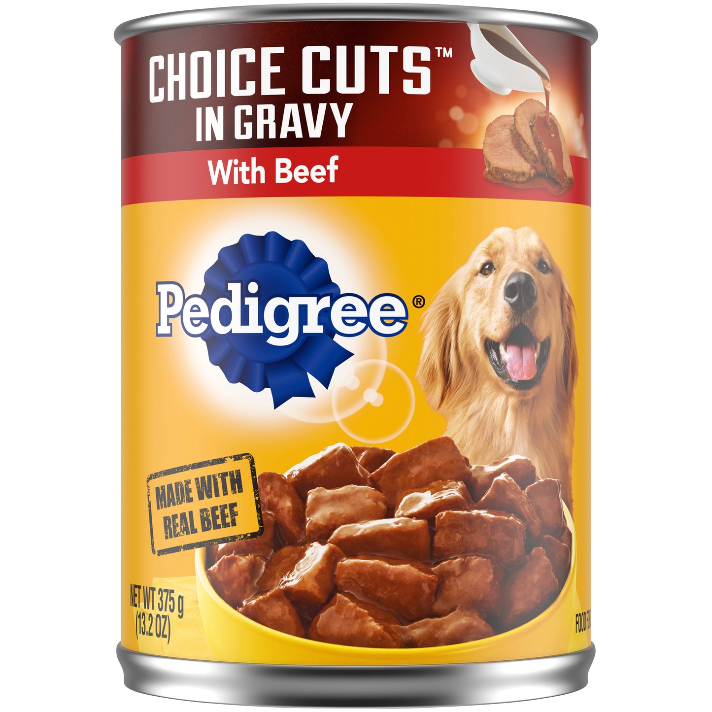 Pedigree® Choice Cuts™ in Gravy with Beef Dog Food 13.2 oz. Can