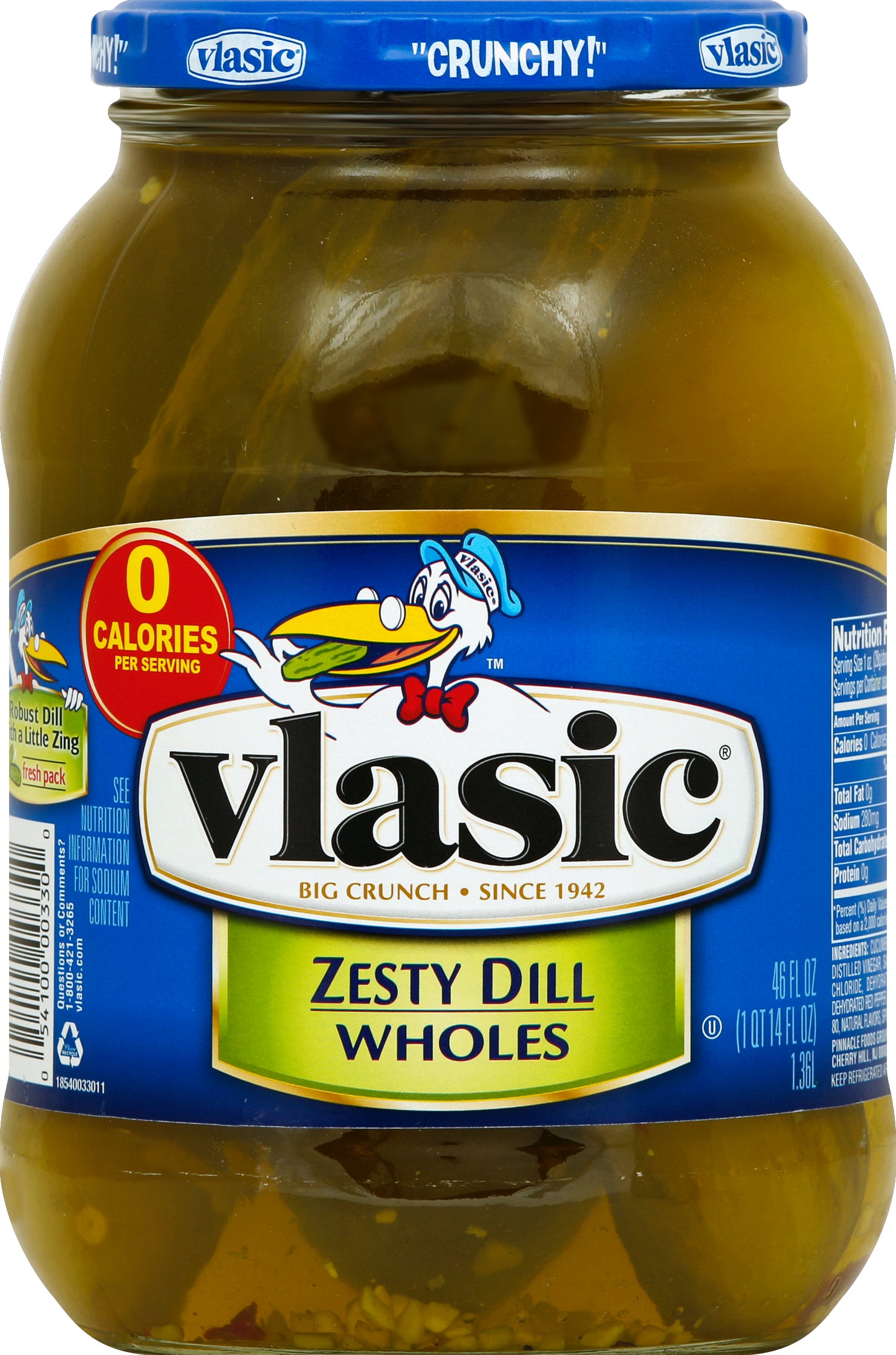 Vlasic Zesty Dill 46 oz