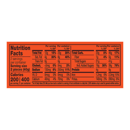 REESE'S Milk Chocolate Peanut Butter King Size Cups Candy, Individually Wrapped, 2.8 oz, Pack