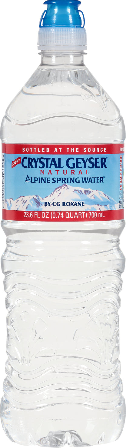 Crystal Geyser Natural Alpine Spring Water 23.6 oz