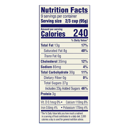 Tillamook Chocolate Chip Cookie Dough Ice Cream 1.5 qt