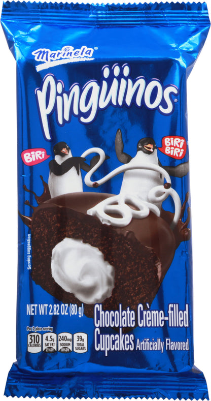 Marinela Pinguinos Chocolate Creme-Filled Cupcakes 2.82 oz