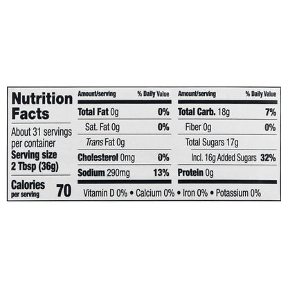 Sweet Baby Ray's Hickory & Brown Sugar Barbecue Sauce 40 oz