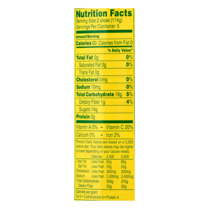 Del Monte In Its Own Juice Pineapple Slices 20 oz