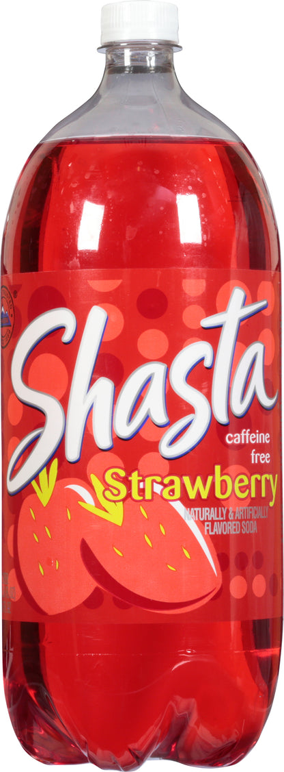 Shasta Caffeine Free Strawberry Soda 67.6 fl oz