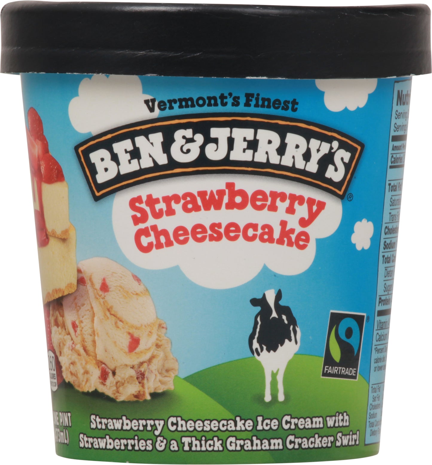 Ben & Jerry's Strawberry Cheesecake Ice Cream 1 pt