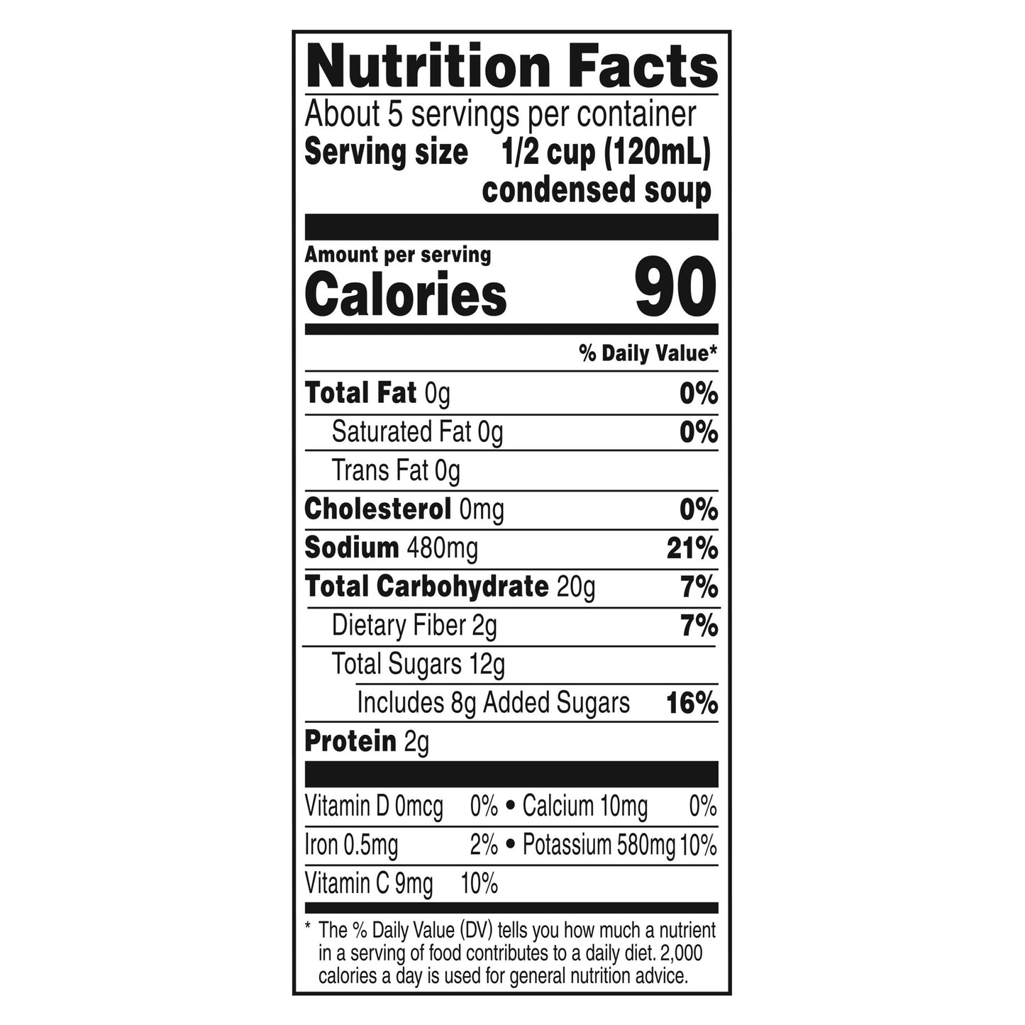 Campbell's Family Size Tomato Condensed Soup 23.2 oz