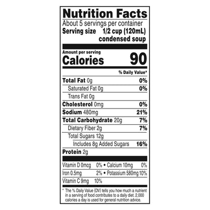 Campbell's Family Size Tomato Condensed Soup 23.2 oz