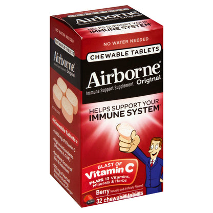 Airborne Immune Support Supplement 32 ea