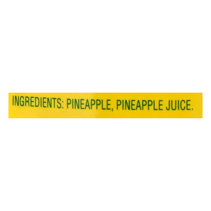 Del Monte In Its Own Juice Pineapple Tidbits 20 oz
