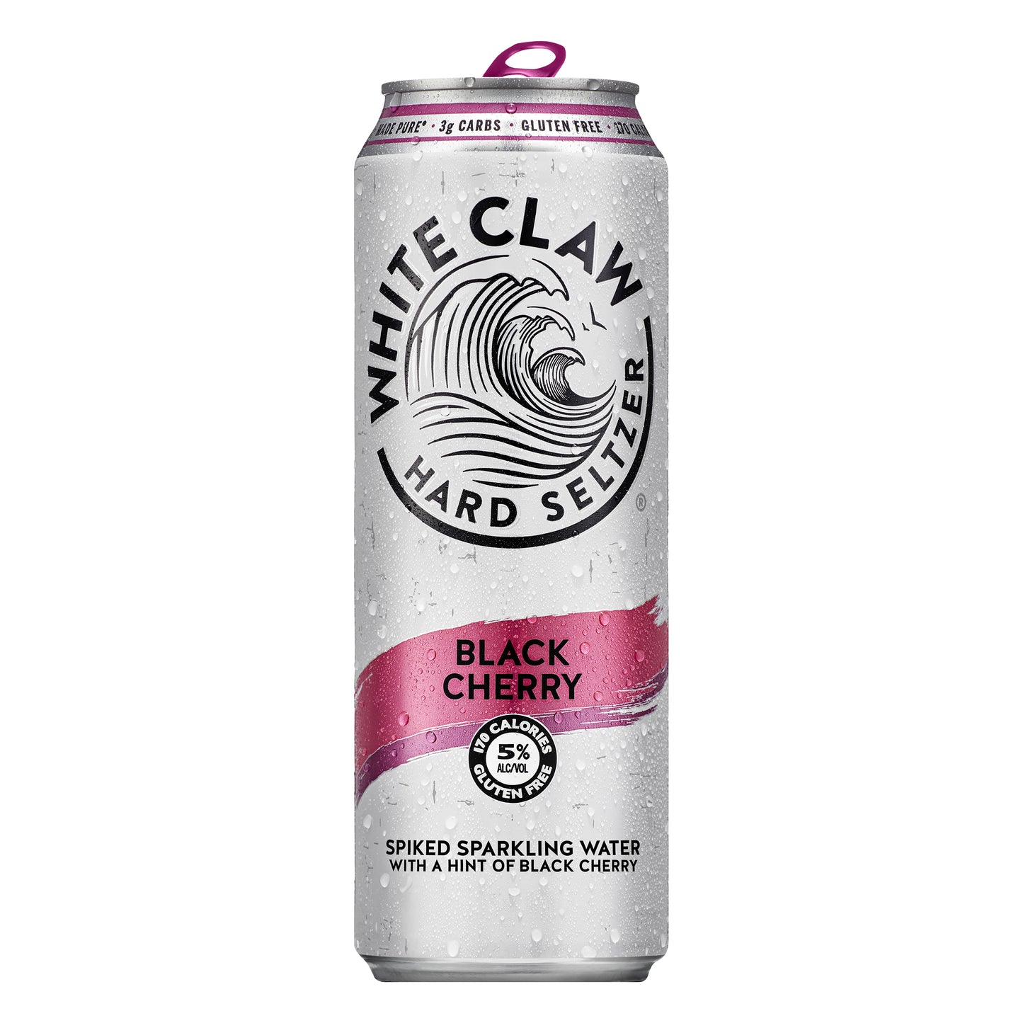 White Claw Black Cherry Hard Seltzer 19.2 oz