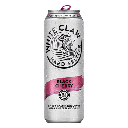 White Claw Black Cherry Hard Seltzer 19.2 oz