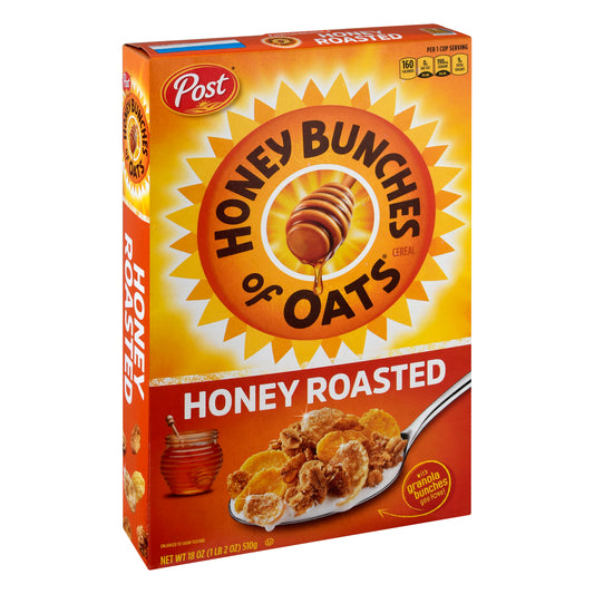Honey Bunches Of Oats Honey Roasted Cereal 18 oz
