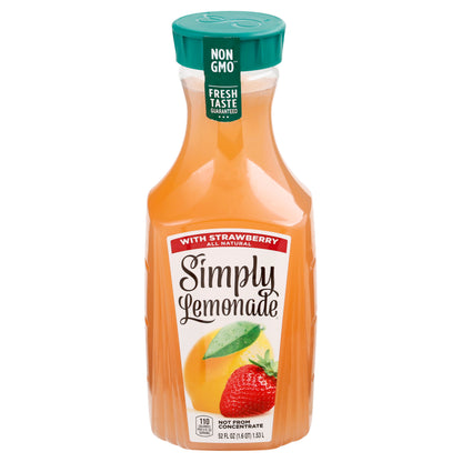 Simply Lemonade Juice Blend with Strawberry 52 oz