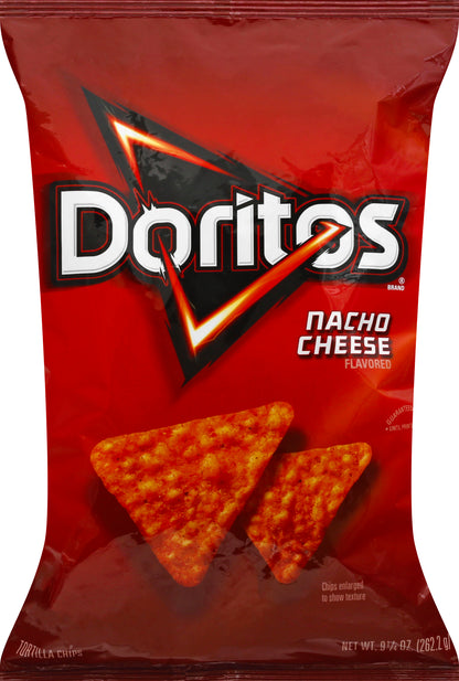 Doritos Nacho Cheese Flavored Tortilla Chips 9.25 oz