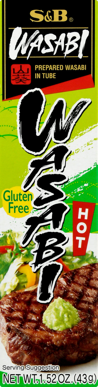 S&B Gluten Free Wasabi 1.52 oz