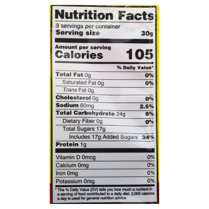 Island Snacks Value Size Rainbow Belts 3 oz