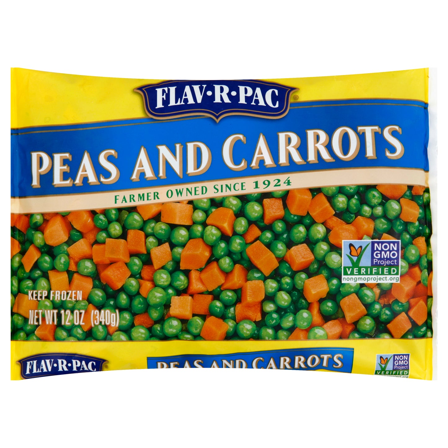 Flav R Pac Peas and Carrots 12 oz
