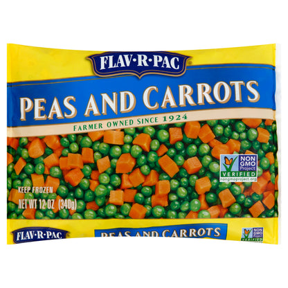 Flav R Pac Peas and Carrots 12 oz