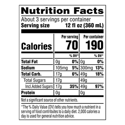 Brisk Lemon Iced Tea 1 lt