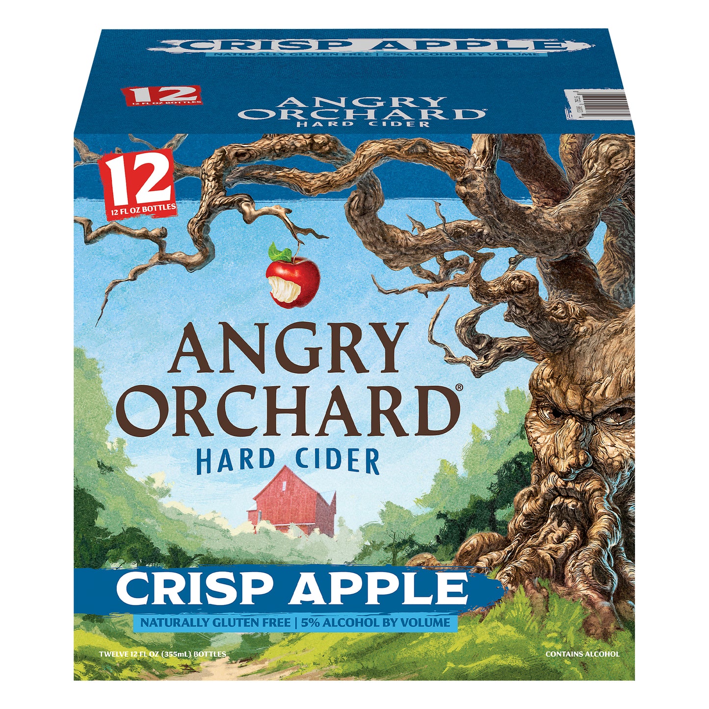 Angry Orchard Crisp Apple Hard Cider 12 - 12 oz Bottles