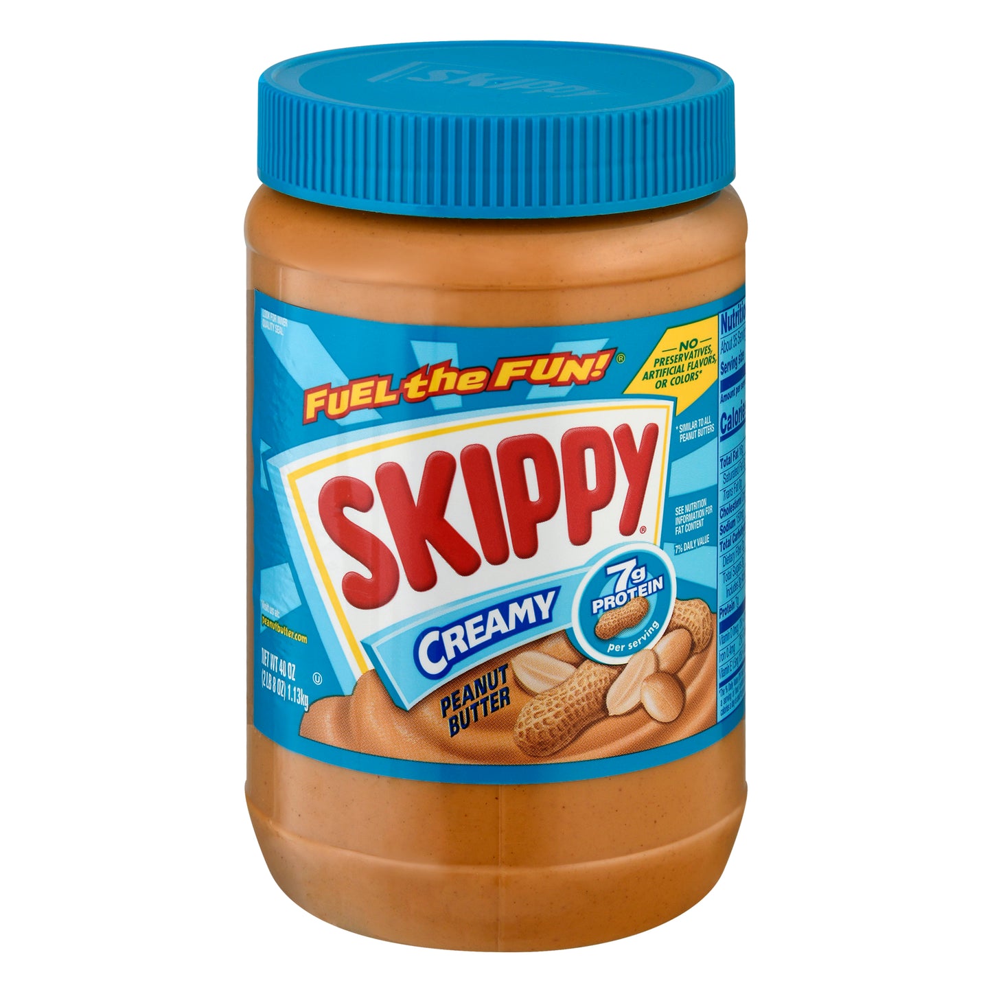 Skippy Creamy Peanut Butter 40 oz