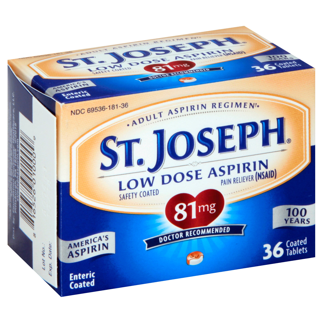 St. Joseph Aspirin 36 ea