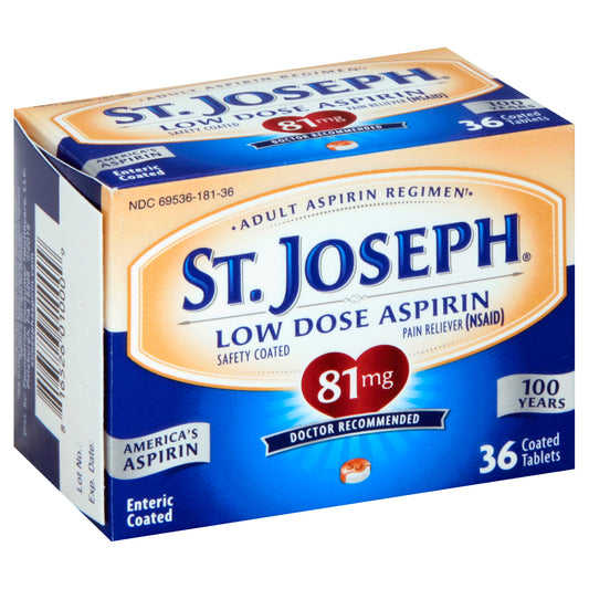 St. Joseph Aspirin 36 ea