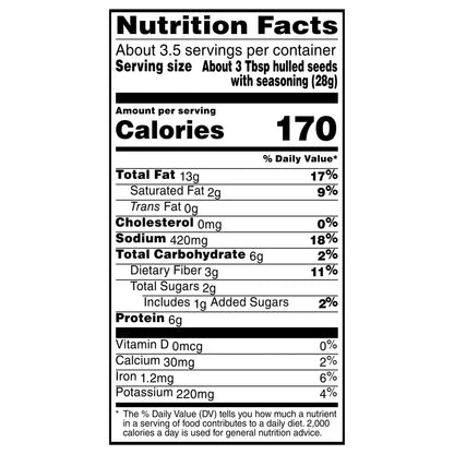 Spitz  Sunflower Seeds Smoky BBQ Flavored 6 Oz