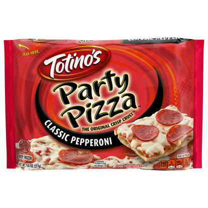 Totino's Party Pizza, Classic Pepperoni, 9.8 oz (frozen)