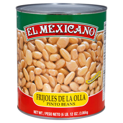 El Mexicano Pinto Beans 108 oz