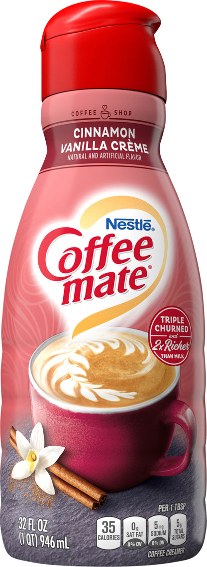 Coffee-Mate Cinnamon Vanilla Creme Coffee Creamer 32 fl oz