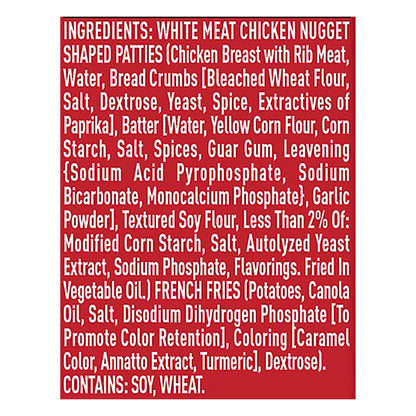 Banquet Chicken Nuggets & Fries 4.85 oz