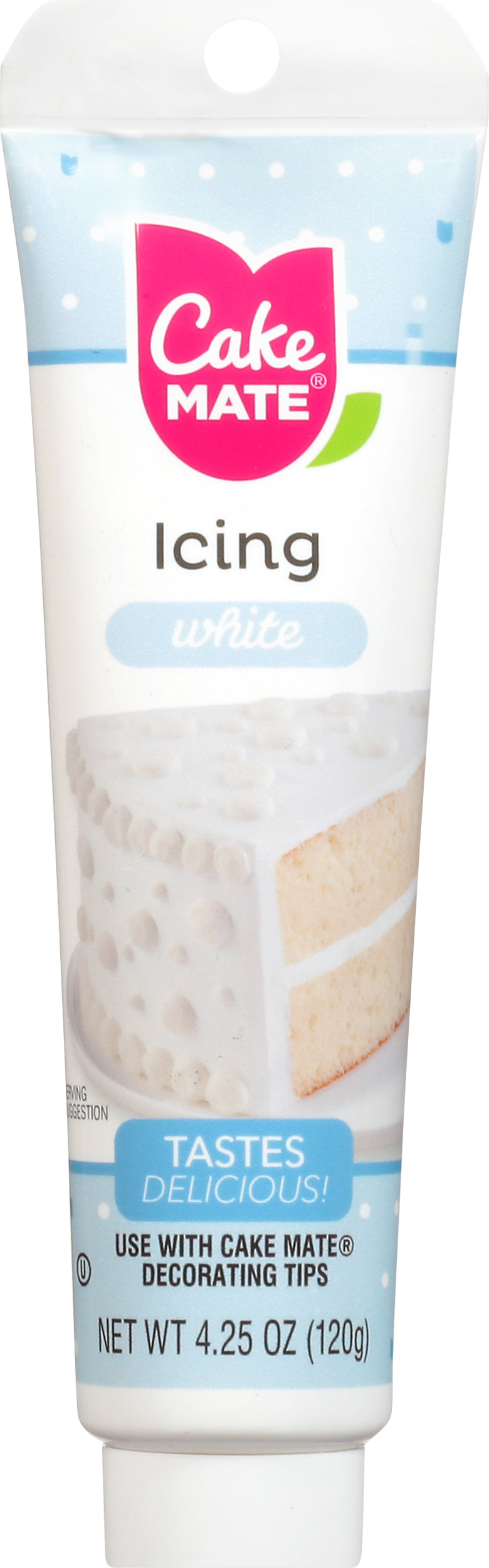 Cake Mate White Icing 4.25 oz