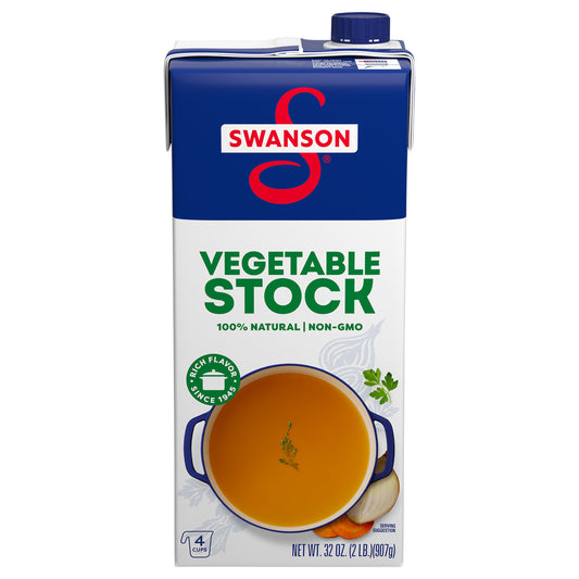 Swanson Vegetable Stock, 32 fl oz