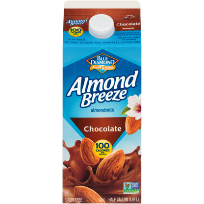 Blue Diamond® Almond Breeze® Chocolate Almondmilk 0.5 gal. Carton